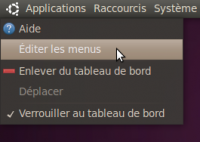 Alacarte: l'éditeur de menu
