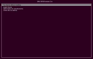 Interface Grub2