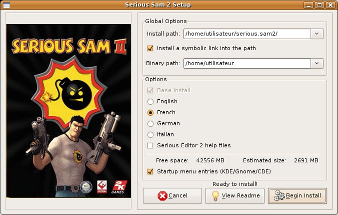Installer de liflg