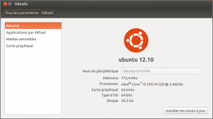 Regardez le numéro de version sous le logo d'Ubuntu.